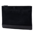 Canvas Navy Clip M Clutch