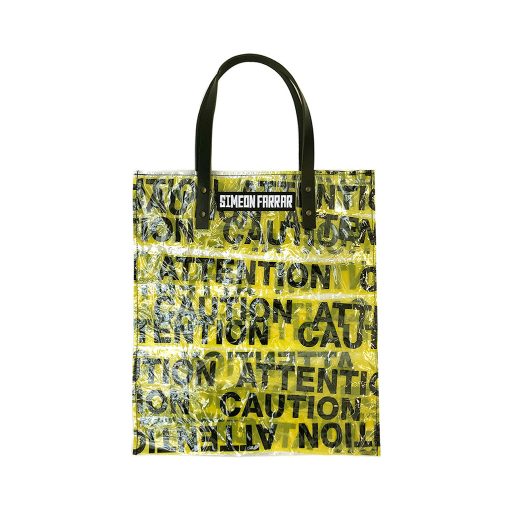 Caution PVC Bag | Yellow