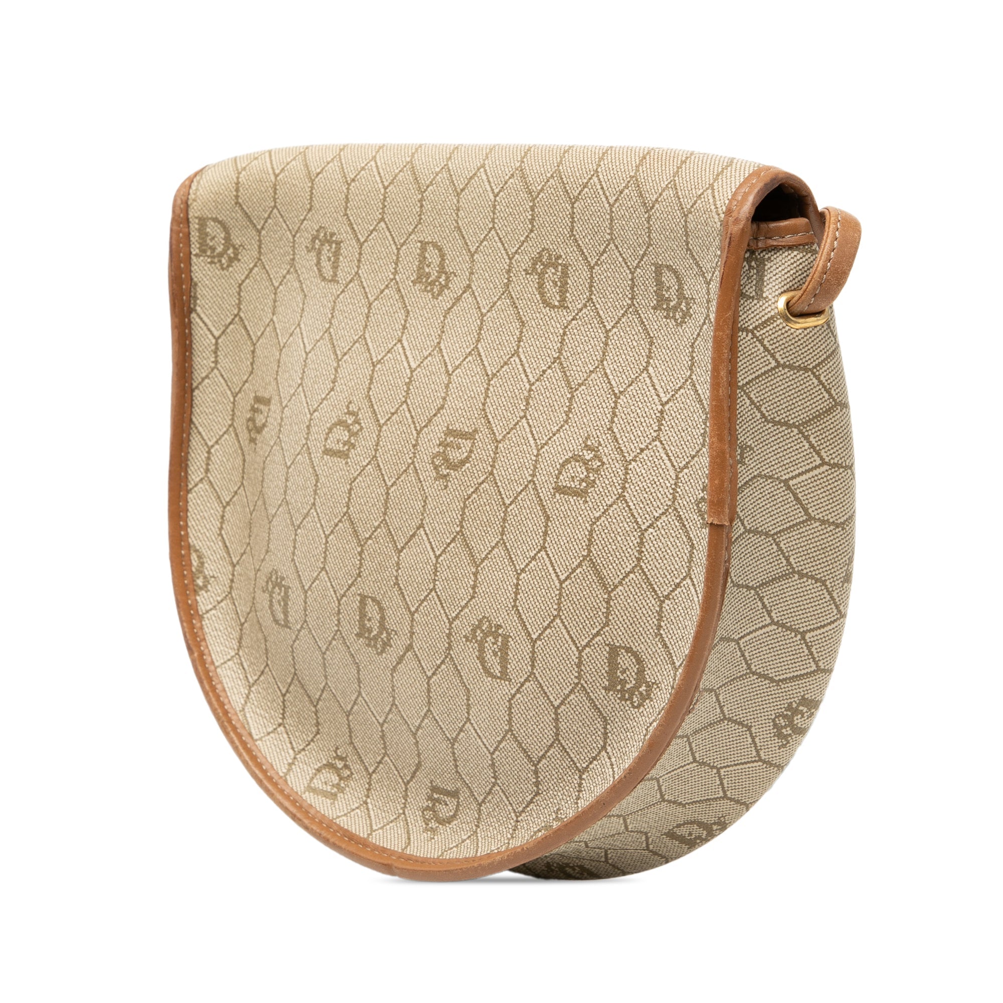 Honeycomb Coated Canvas Crossbody