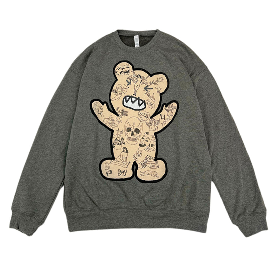 Bear Sweatshirt | Grey