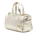Metallic Leather Handbag