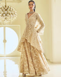 High-Low Dori Sharara Set By KYNAH, Luxury Indian Fashion & Bridal Wear