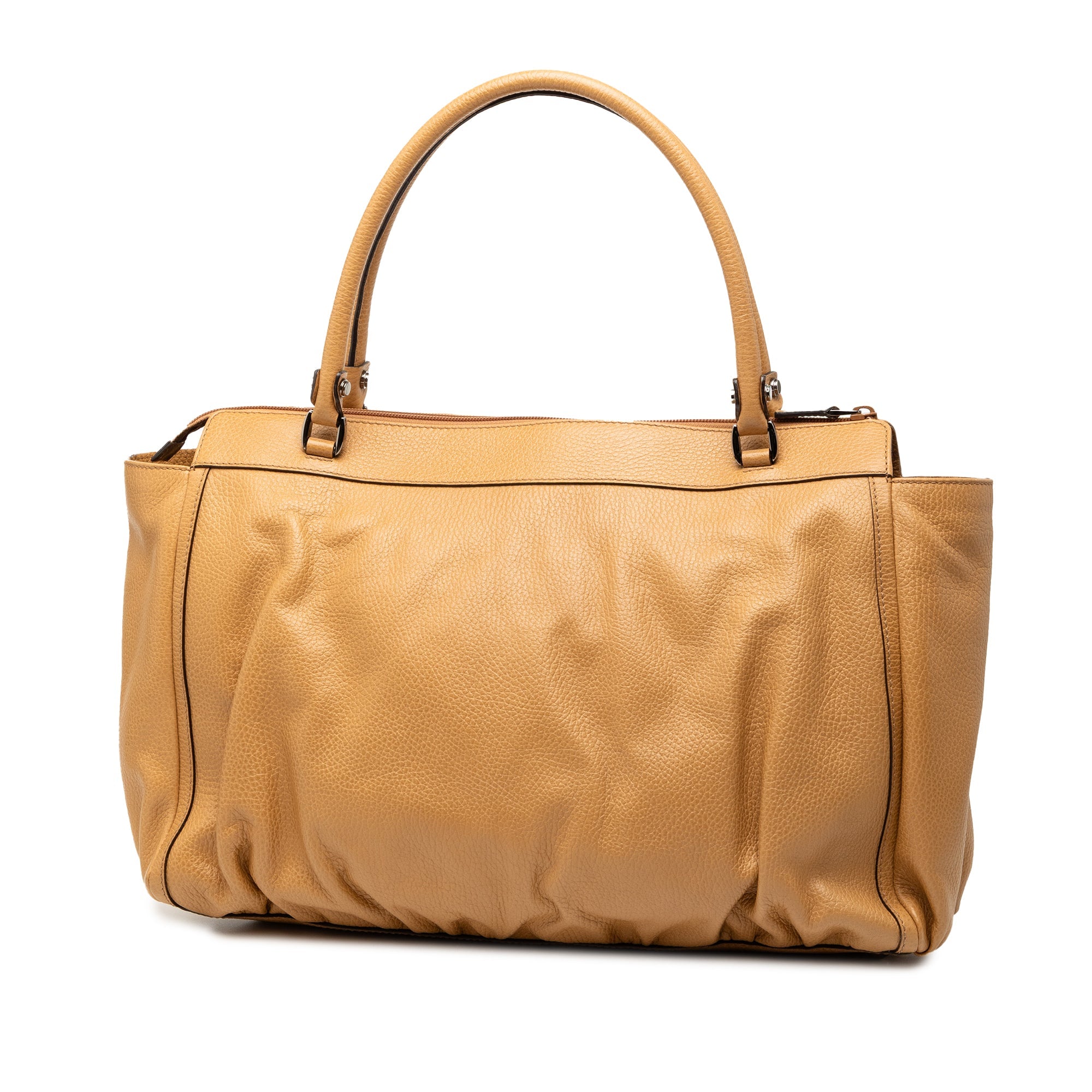 Calfskin Abbey D Ring Tote