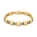 Pulsera con Circonita Brillante acabado oro 18k - Sured