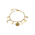 Pulsera acabado oro 18k - Nafir