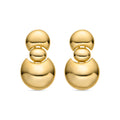 Pendientes acabado oro 18k - Shax