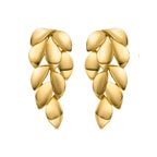 Pendientes acabado oro 18k - Nafir
