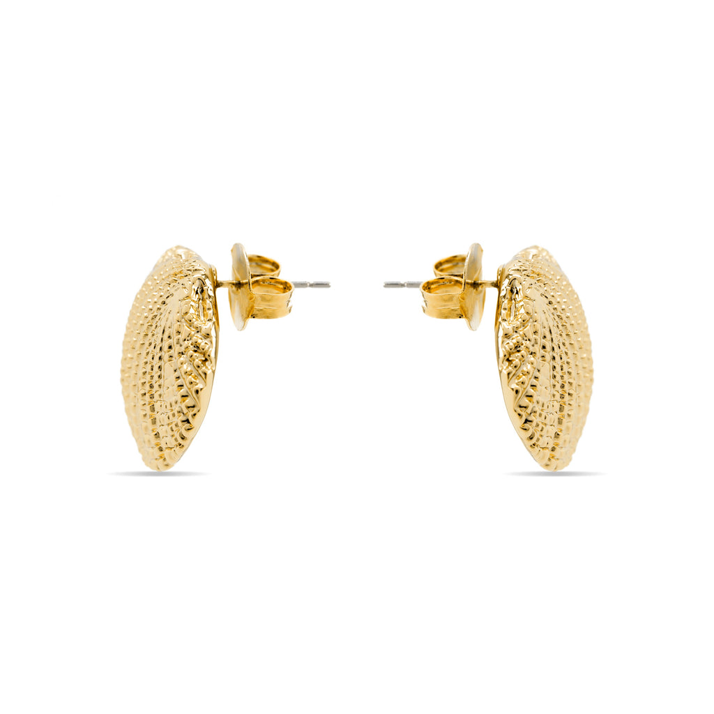 Pendientes acabado oro 18k - Rekre