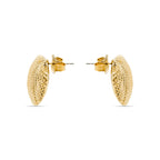 Pendientes acabado oro 18k - Rekre