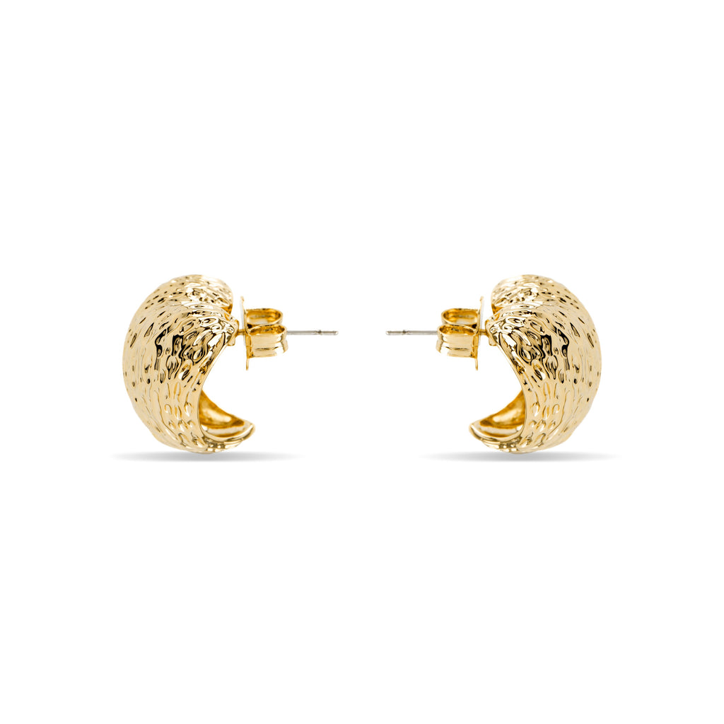 Pendientes acabado oro 18k - Saleth