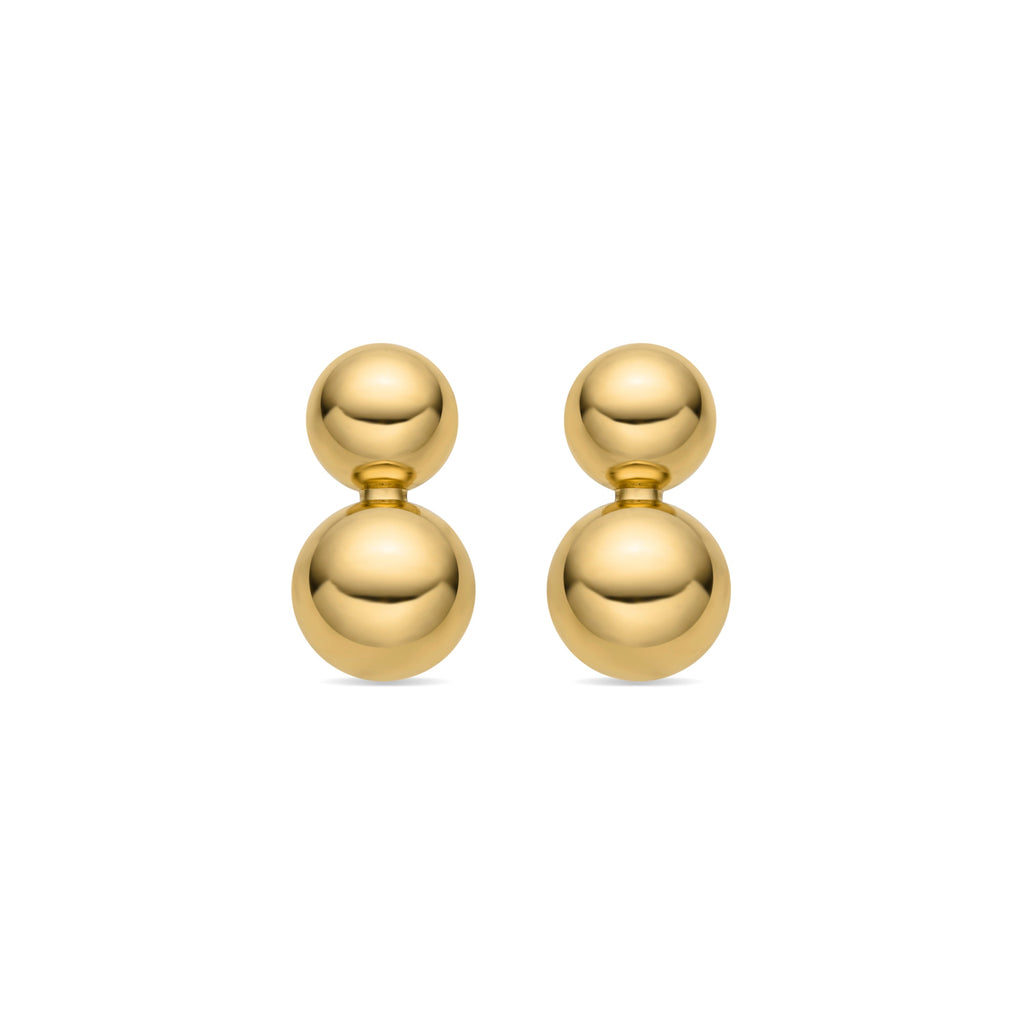 Pendientes acabado oro 18k - Ryro