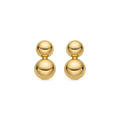 Pendientes acabado oro 18k - Ryro