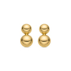 Pendientes acabado oro 18k - Ryro