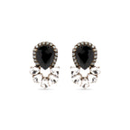 Pendientes con Cristal Multicolor acabado oro 18k - Likore