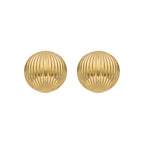 Pendientes acabado oro 18k - Tamus