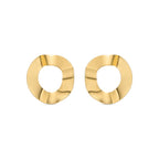 Pendientes acabado oro 18k - Shumi