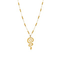 Collar acabado oro 18k - Khayla