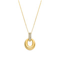 Collar con Circonita Brillante acabado oro 18k - Pakki