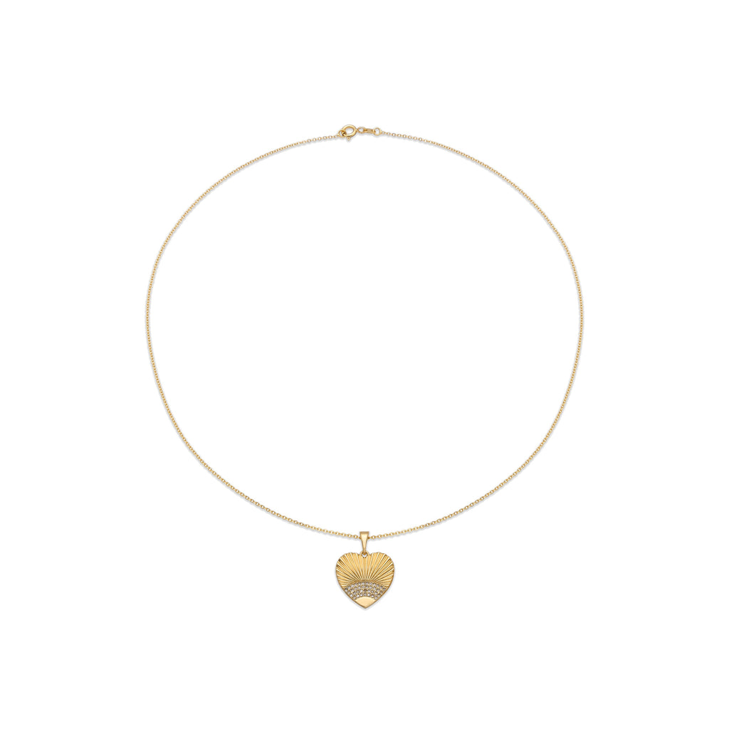 Collar con Circonita Brillante acabado oro 18k - Emmu