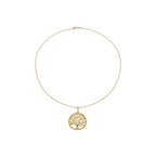 Collar con Circonita Brillante acabado oro 18k - Timew