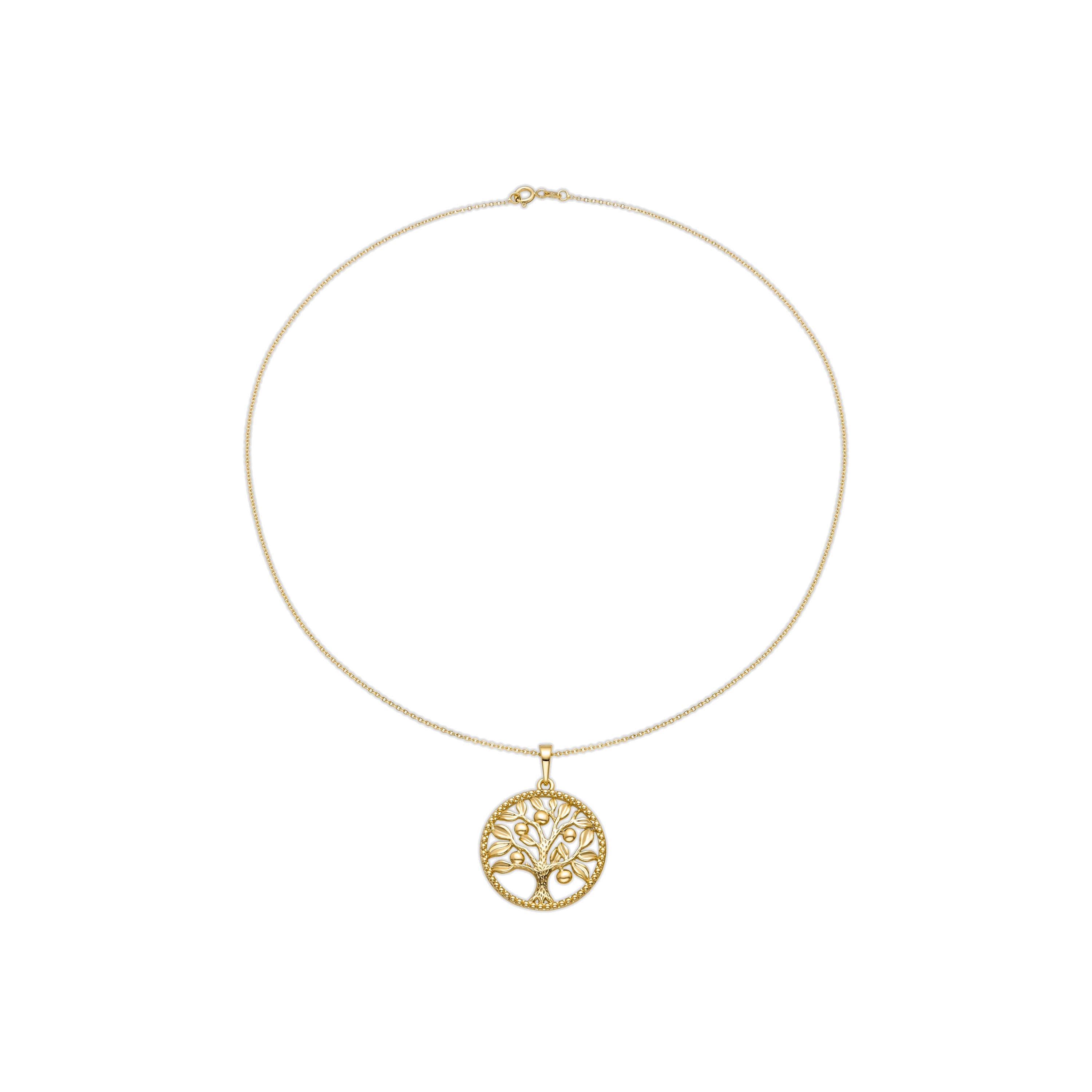 Collar con Circonita Brillante acabado oro 18k - Timew