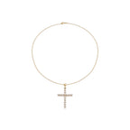 Collar con Circonita Brillante acabado oro 18k - Buteo