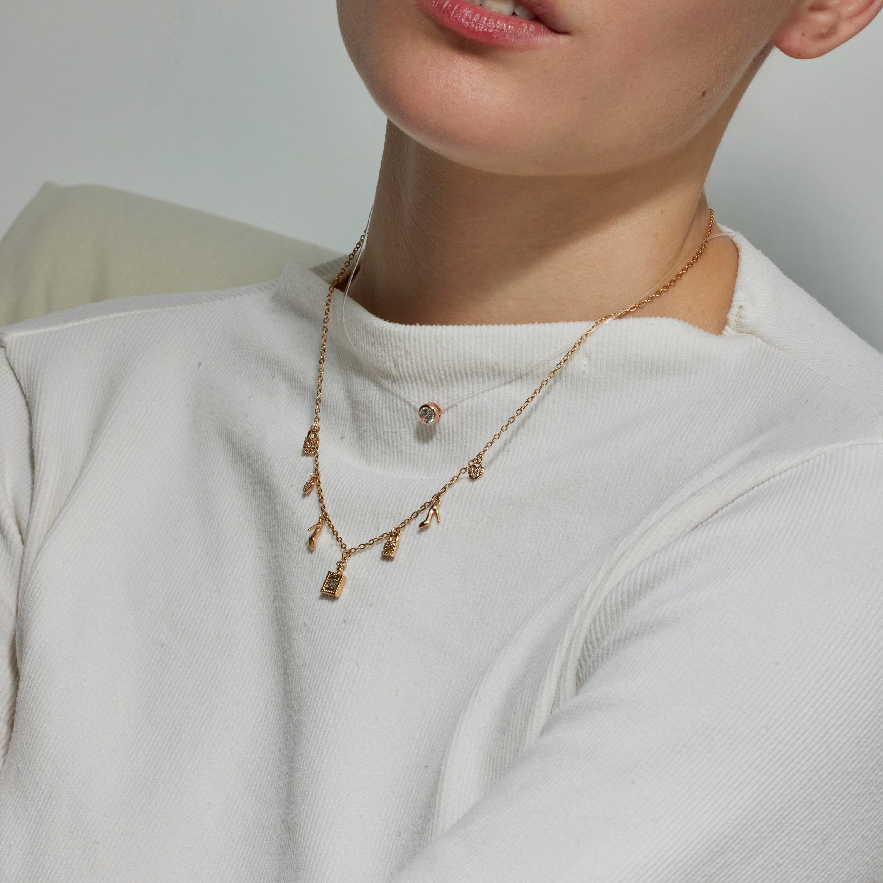 Collar acabado oro 18k - Linwa