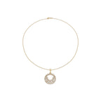 Collar con Circonita Brillante acabado oro 18k - Sili