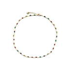 Collar con Madreperla Blanca acabado oro 18k - Xolau
