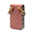 Dans Le Vert GG Supreme Web Phone Holder Crossbody