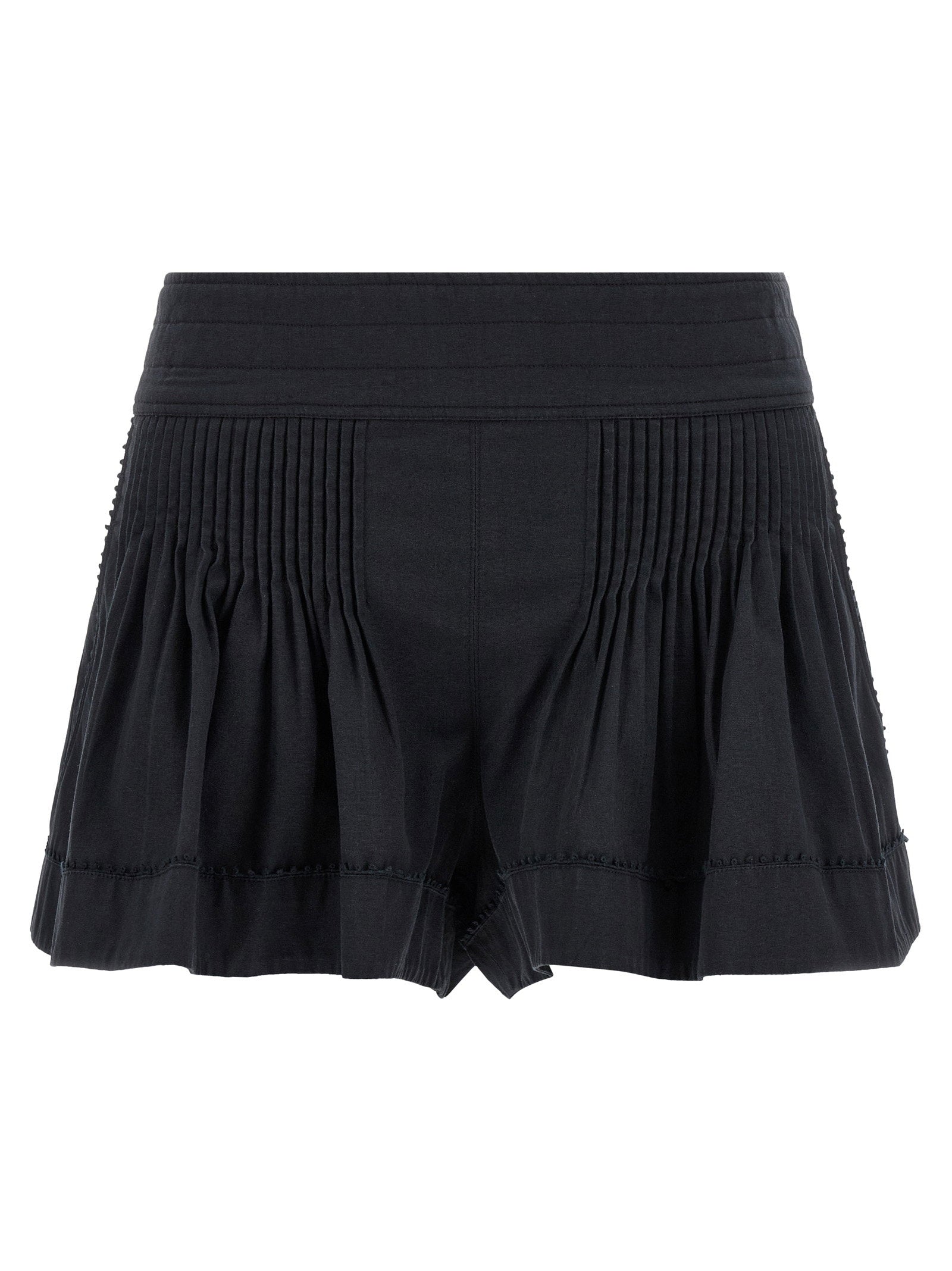 Isabel Marant Cybila Shorts — Black