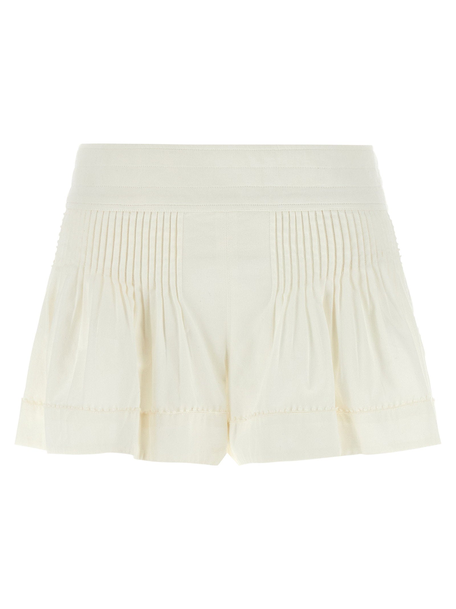 Isabel Marant Cybila Shorts — Cream
