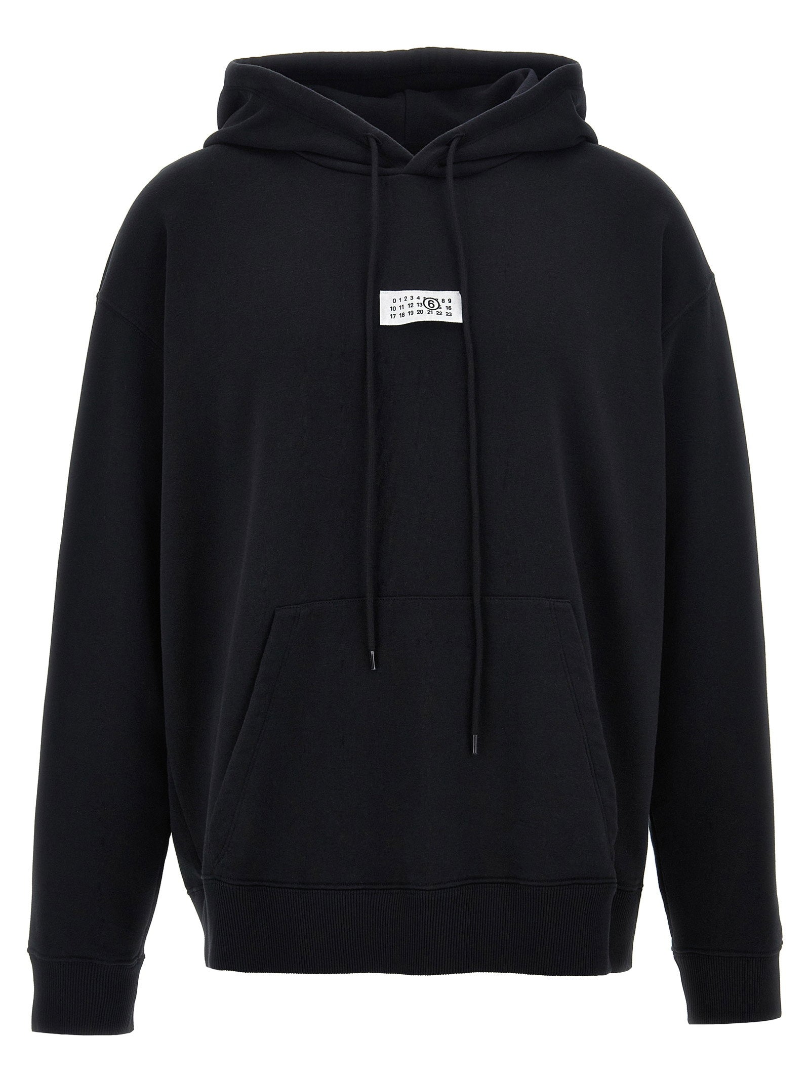 Mm6 Maison Margiela Hoodie — Black