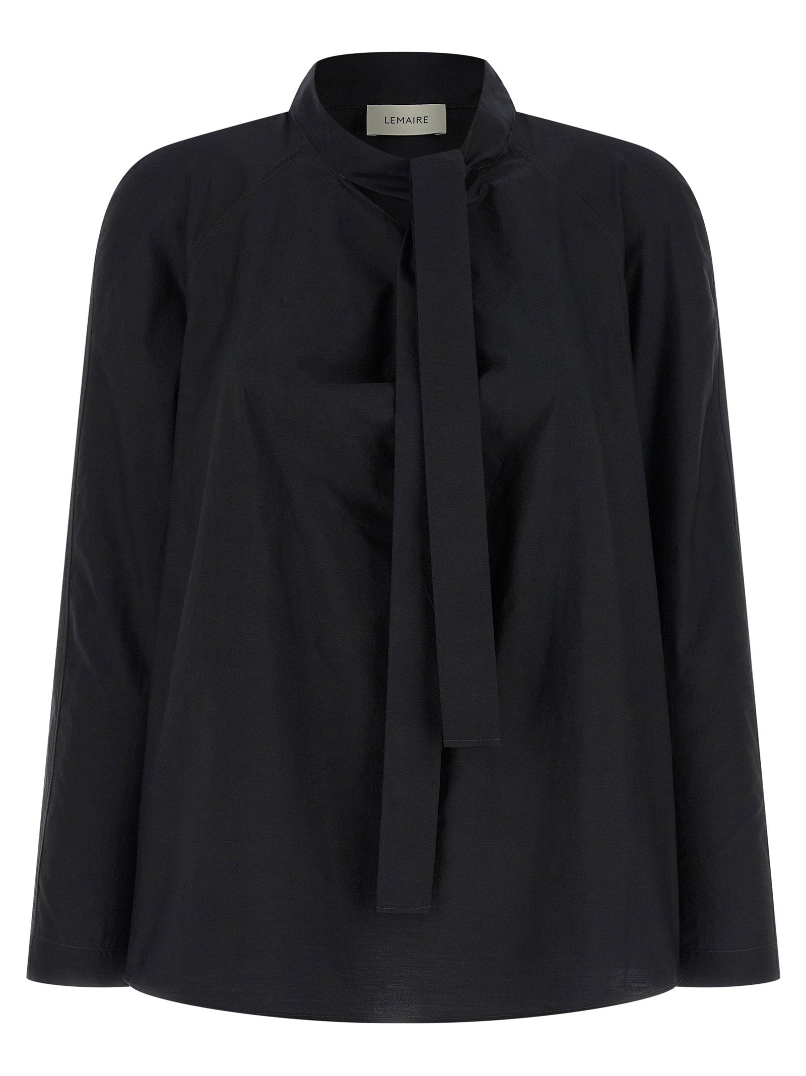 Lemaire Ascot Blouse — Black