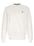 Lacoste Embroidered Logo Sweatshirt — White