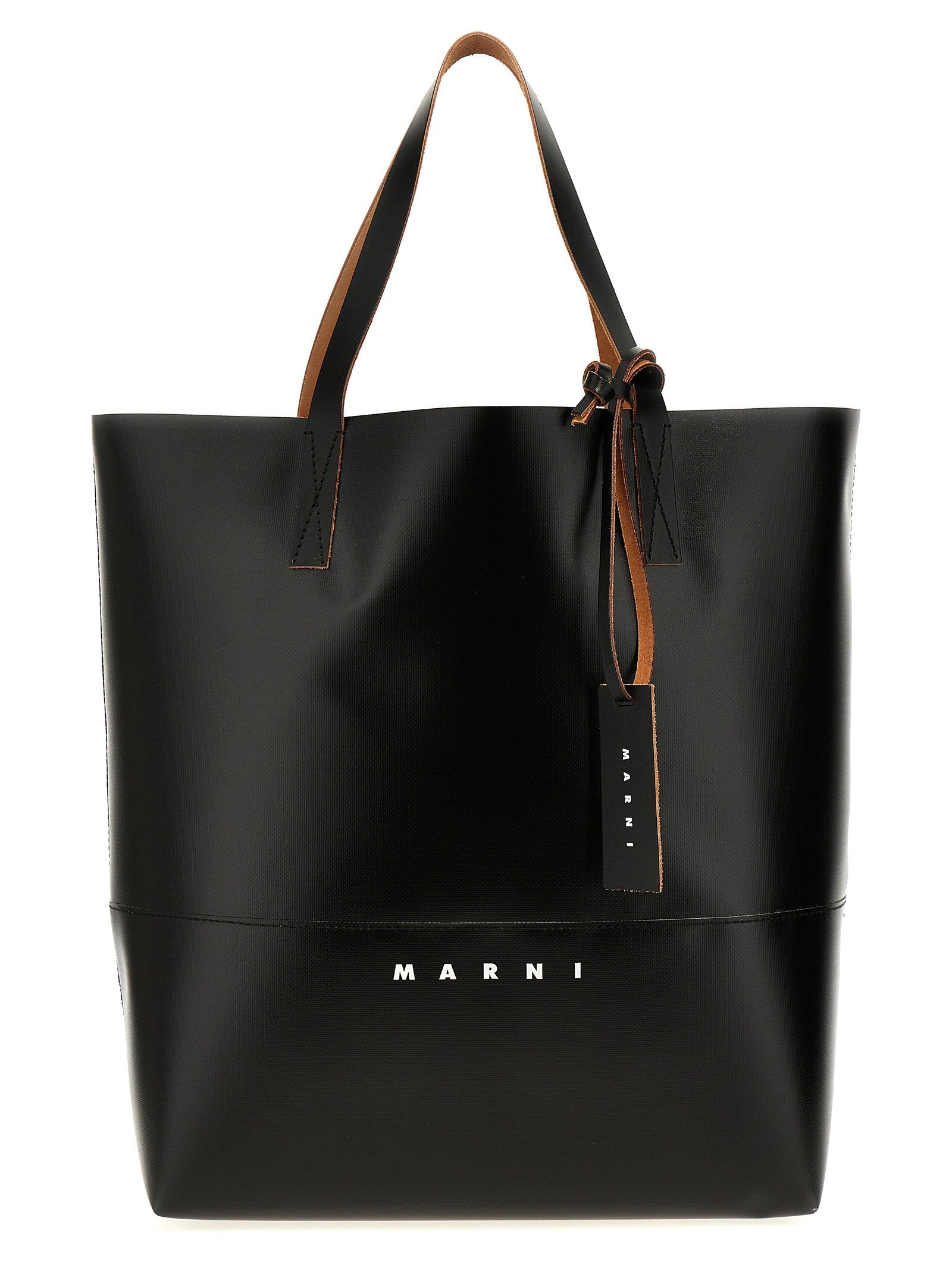 Marni Tribeca Tote Bag — Black