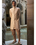 Coffee Gold Sherwani Set By KYNAH, Luxury Indian Fashion & Bridal Wear