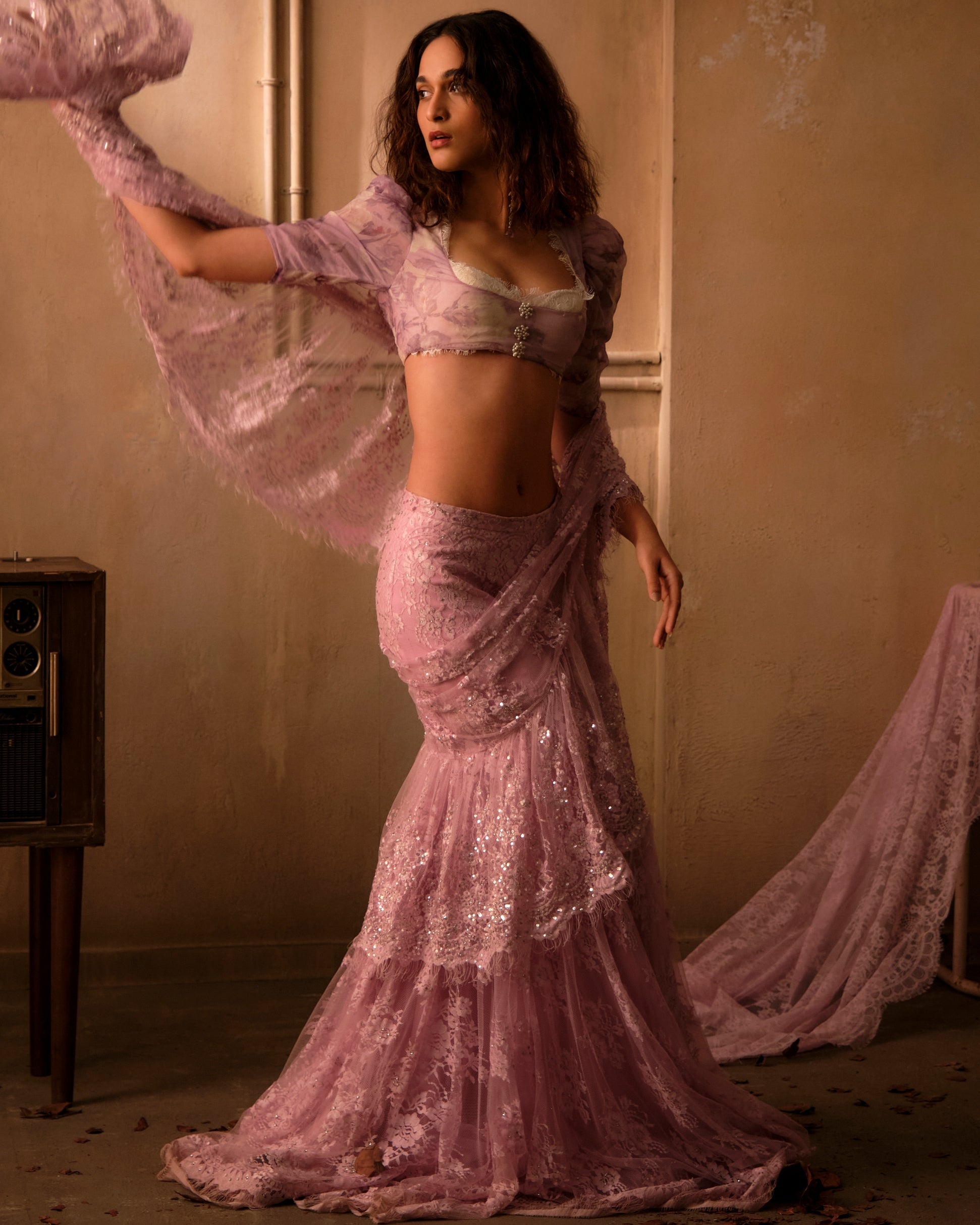 Heer Sari Set By KYNAH, Luxury Indian Fashion & Bridal Wear