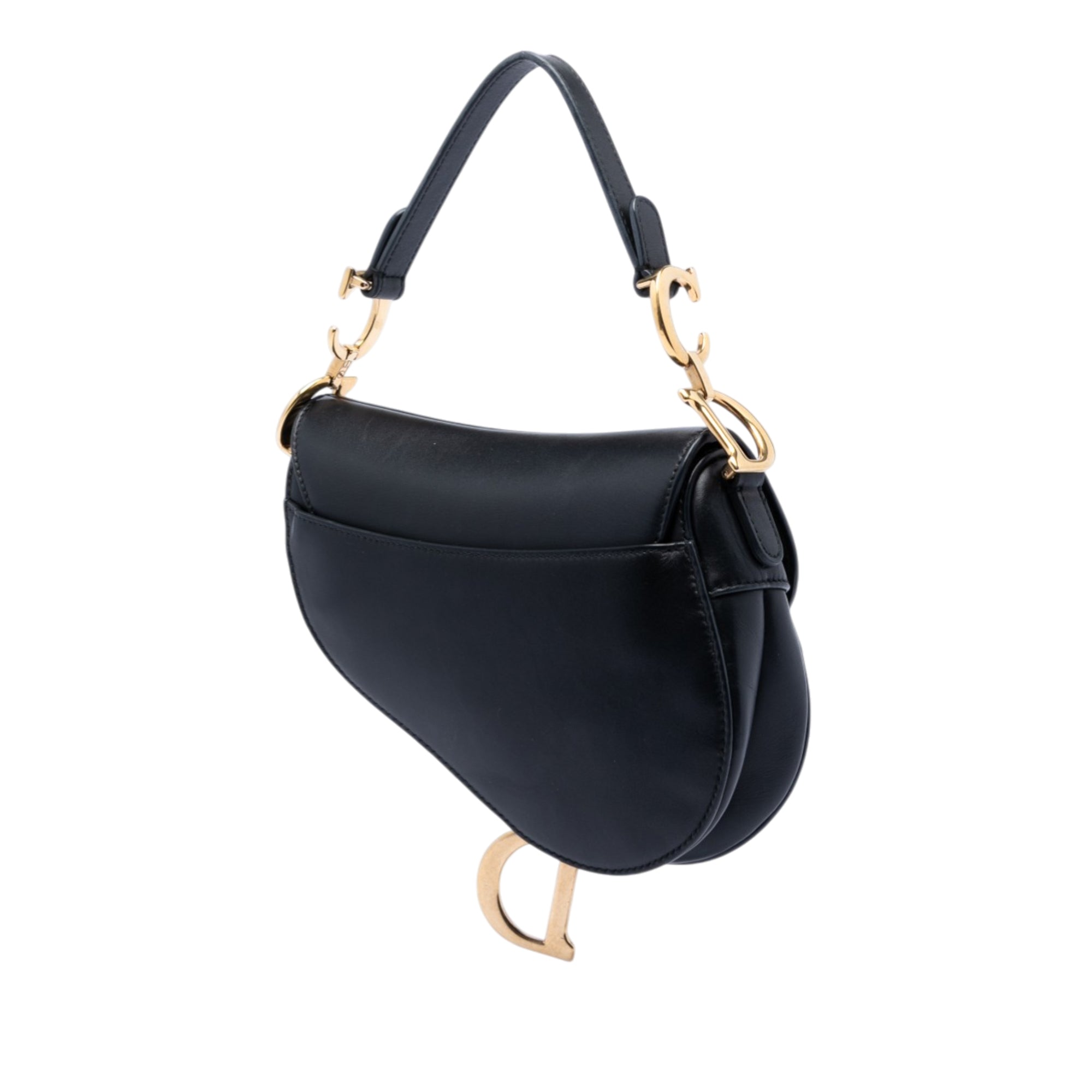 Mini Smooth Calfskin Saddle Bag