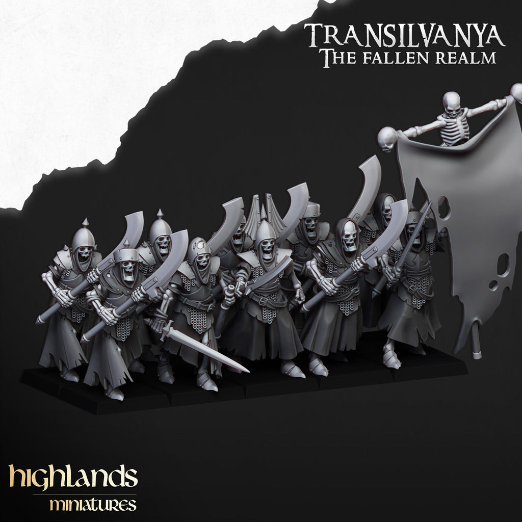 Skeletal Guard, Highlands Miniatures