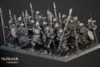 Skeleton Warriors Spearmen, Highlands Miniatures