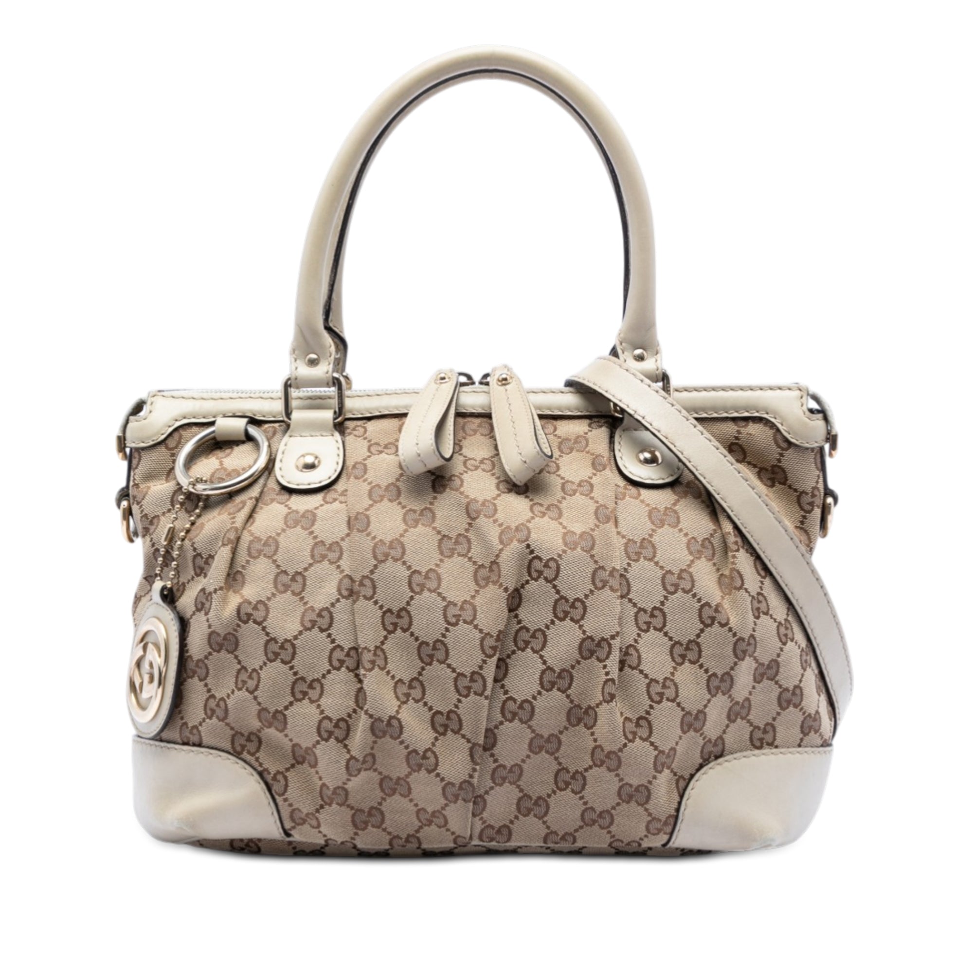 GG Canvas Sukey Satchel
