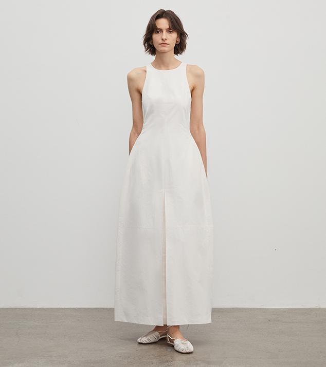 Plain Poetry functional style sleeveless dress female French style new temperament slim Hepburn little black dress long skirt