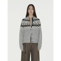 Autumn on Fair Isle Australian 17.5 micron machine washable merino wool jacquard sweater