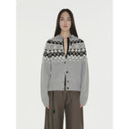 Autumn on Fair Isle Australian 17.5 micron machine washable merino wool jacquard sweater