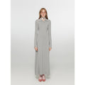 Spring Muse Merino Wool / Exquisite Polo Collar Waist-cinching Knit A-line Dress for Women