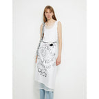 Alphabet Game Original Printed  Vest Dress