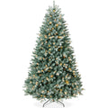 Pre-Lit Artificial Blue Spruce Christmas Tree, w/ Twinkling 2-in-1 LEDs - 6ft