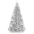 Unlit Artificial White Spruce Christmas Tree, w/Easy Assembly - 7.5ft