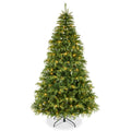 Pre-Lit Cedar Cypress Christmas Tree w/ Twinkling Lights - 9ft